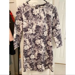 Zara printed dress